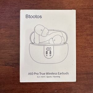Btootos A60 Pro True Wireless Earbuds NEW Sealed